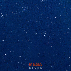 หินสังเคราะห์ บลูไดมอนเพิร์ล Blue Diamond Pearl Artificial Stone (A-BLUE-001) หินเทียมสีน้ำเงินเกล็ดประกายจาก MEGA STONE