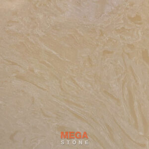 หินสังเคราะห์ โมเดิร์นครีม Artificial Stone (A-BROW-004) หินเทียมสีครีมลายริ้วจาก MEGA STONE