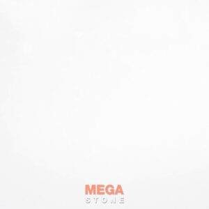 หินสังเคราะห์เนื้อคริสสีขาวเงา แข็งแรง ทำความสะอาดง่าย