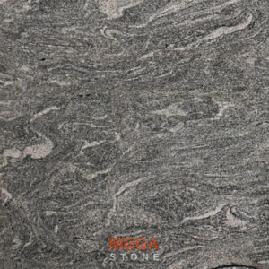 หินแกรนิตเวอร์เด้ มารีน่า Verde Marina Granite ลายหินคลื่นทะเลโทนสีเทาเขียวจาก MEGA STONE