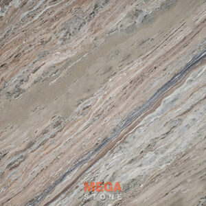 หินอ่อนแฟนตาซีบราวน์ Fantasy Brown Marble หินอ่อนลายสายแร่โทนน้ำตาลจาก MEGA STONE
