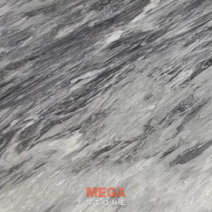 หินอ่อนคาราร่าเกรย์ Carara Gray Marble หินอ่อนสีเทาลายเส้นเข้มจาก MEGA STONE