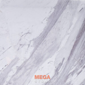หินอ่อนไวท์วารากัส White Varagas Marble หินอ่อนสีขาวลายเส้นเทาจาก MEGA STONE